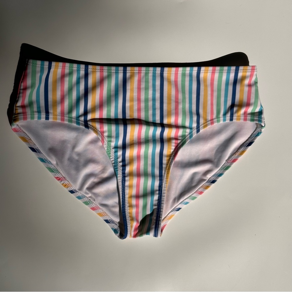 Girl’s Old Navy Stripped Swimsuit Bottoms size XL 14-16